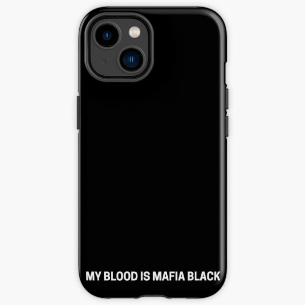 My Blood is Mafia Black iPhone Tough Case RB2706 product Offical bungo stray dogs Merch