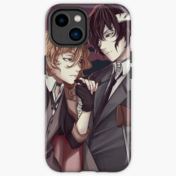Double Black iPhone Tough Case RB2706 product Offical bungo stray dogs Merch