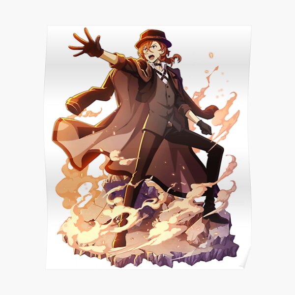 Chuuya Mayoi Card 6   Poster RB2706 product Offical bungo stray dogs Merch