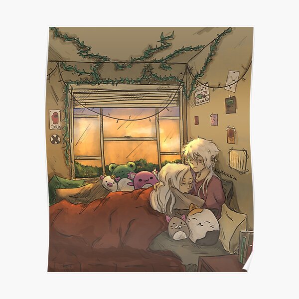 Sigma and Nikolai Bedroom BSD Poster RB2706 product Offical bungo stray dogs Merch