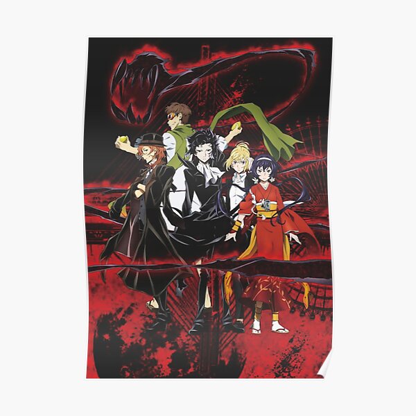 Completed Poster RB2706 product Offical bungo stray dogs Merch