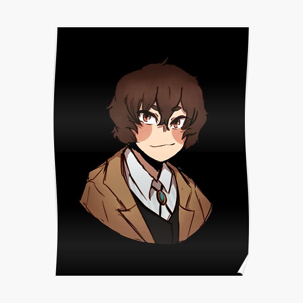 Chibi Dazai (Bungou Stray Dogs) Poster RB2706 product Offical bungo stray dogs Merch