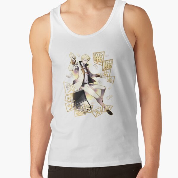 Francis Scott Key Fitzgerald Line Grey Active  Tank Top RB2706 product Offical bungo stray dogs Merch