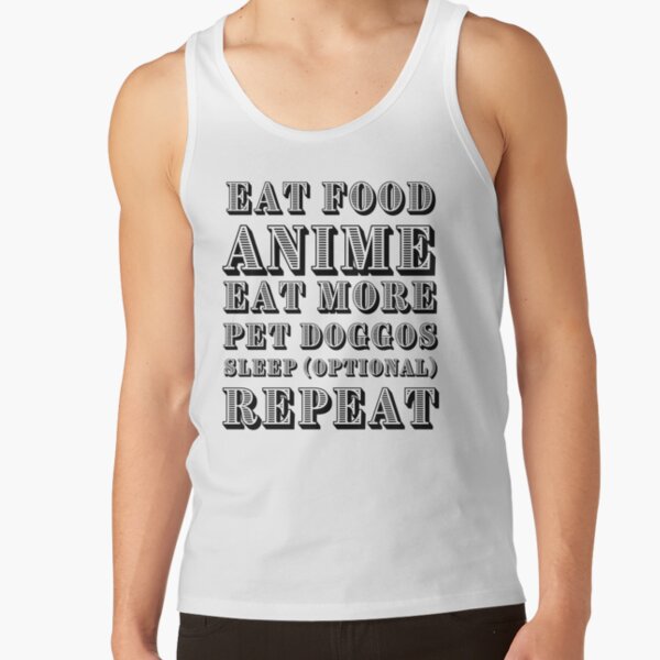 Degenerate Agenda (White) Tank Top RB2706 product Offical bungo stray dogs Merch
