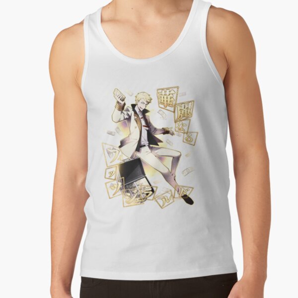 Francis Scott Key Fitzgerald Line Grey Tank Top RB2706 product Offical bungo stray dogs Merch