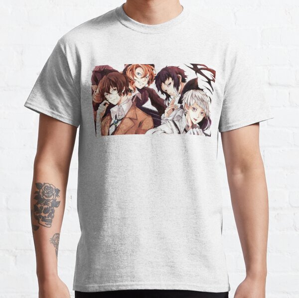 Bungou Stray Dogs Classic T-Shirt RB2706 product Offical bungo stray dogs Merch