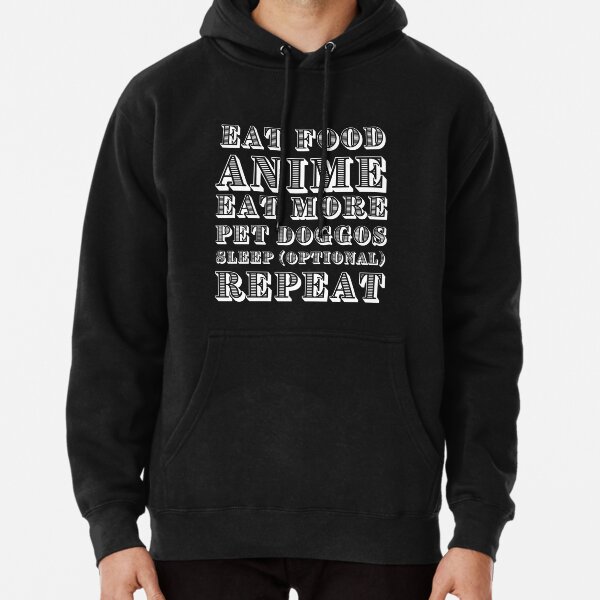 Degenerate Agenda (Black) Pullover Hoodie RB2706 product Offical bungo stray dogs Merch