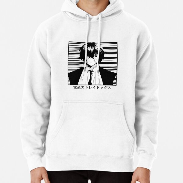 dazzai bsd Pullover Hoodie RB2706 product Offical bungo stray dogs Merch