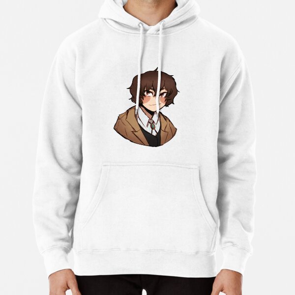 Chibi Dazai (Bungou Stray Dogs) Pullover Hoodie RB2706 product Offical bungo stray dogs Merch