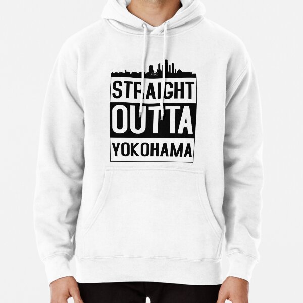 Straight Outta Yokohama Pullover Hoodie RB2706 product Offical bungo stray dogs Merch