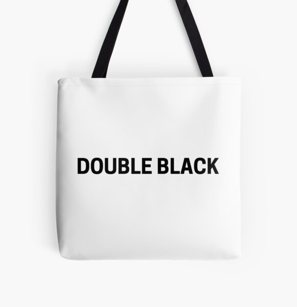 Double Black All Over Print Tote Bag RB2706 product Offical bungo stray dogs Merch