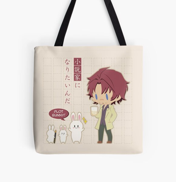 Odasaku wants to be a novelist All Over Print Tote Bag RB2706 product Offical bungo stray dogs Merch