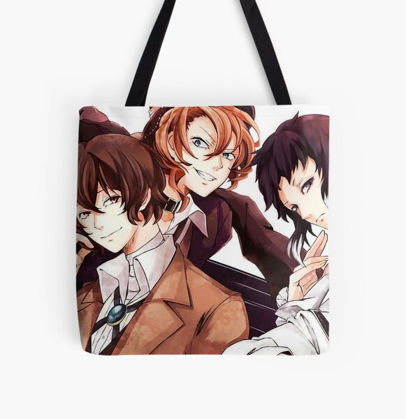Bungou Stray Dogs All Over Print Tote Bag RB2706 product Offical bungo stray dogs Merch