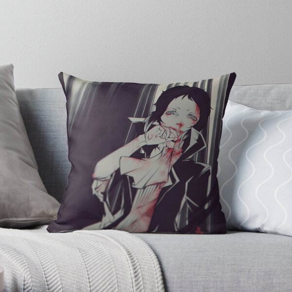 RAVEN Throw Pillow RB2706 product Offical bungo stray dogs Merch