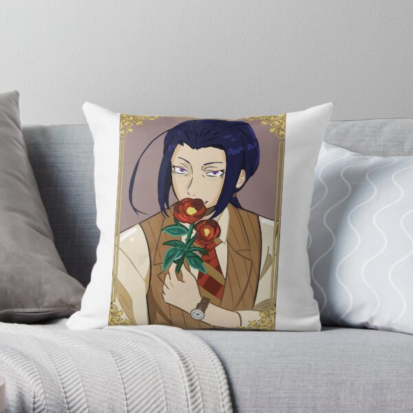 Ougai Mori Throw Pillow RB2706 product Offical bungo stray dogs Merch