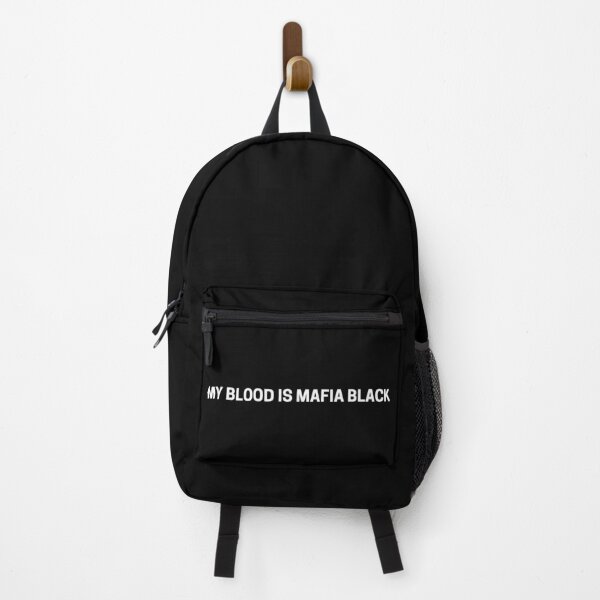 My Blood is Mafia Black Backpack RB2706 product Offical bungo stray dogs Merch