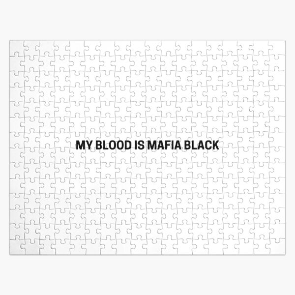 My Blood is Mafia Black Jigsaw Puzzle RB2706 product Offical bungo stray dogs Merch