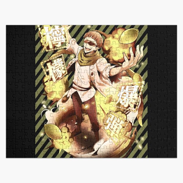 Francis Scott Key Fitzgerald Line Yellow Jigsaw Puzzle RB2706 product Offical bungo stray dogs Merch