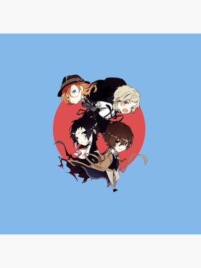 Alternative view of Bungo Stray Dogs Anime Throw Pillow