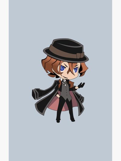 Alternative view of Chibi Chuuya Bungou Stray Dogs Shower Curtain