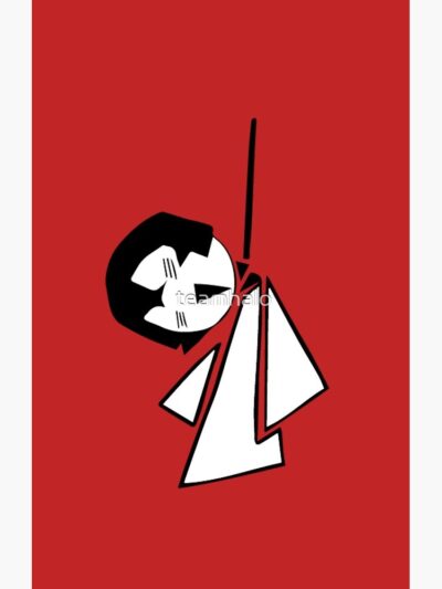 Alternative view of Dazai Doll Shower Curtain