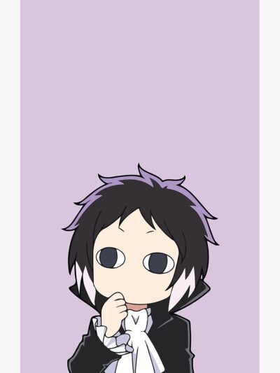 Alternative view of Ryunosuke Akutagawa Bungo Stray Dogs Anime Shower Curtain