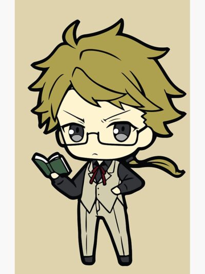 Alternative view of Doppo Kunikida Bungo Stray Dogs Anime Shower Curtain