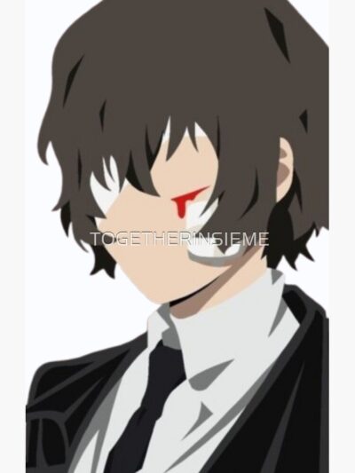 Alternative view of Dazai O Shower Curtain