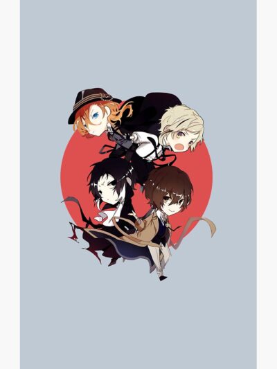 Alternative view of Bungo Stray Dogs Anime Shower Curtain