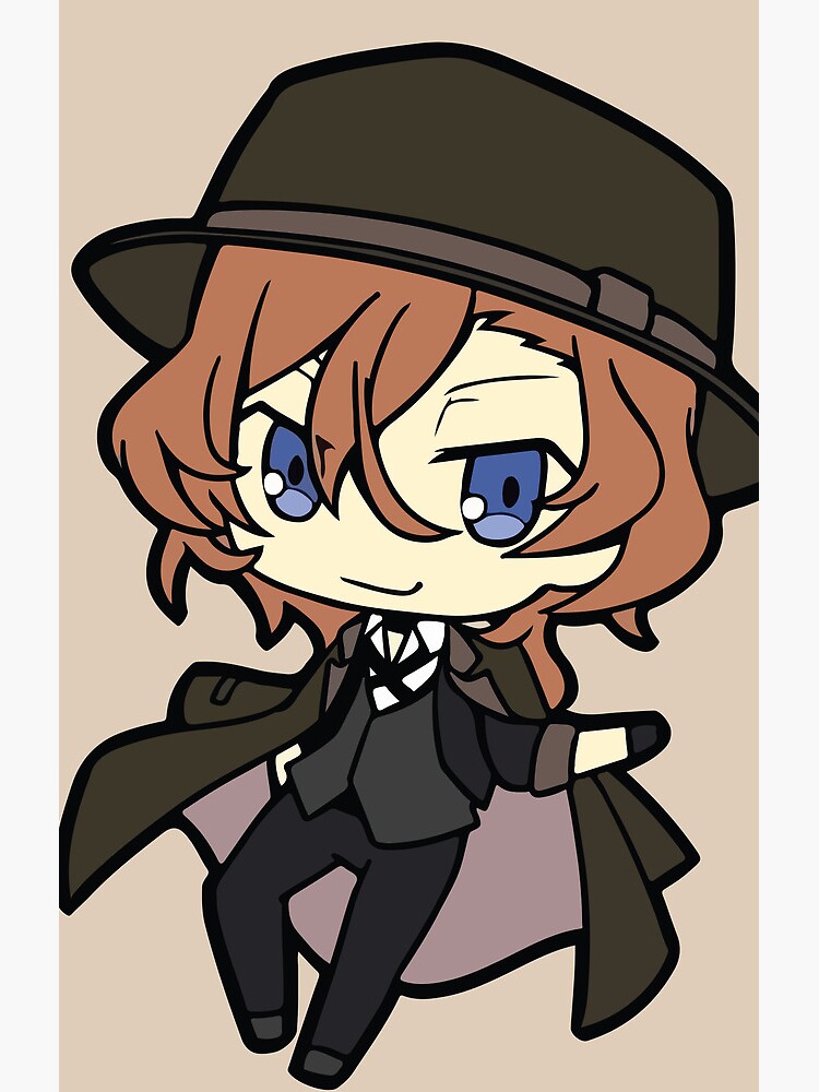 Chuya Nakahara Bungo Stray Dogs Anime Shower Curtain - Image 2