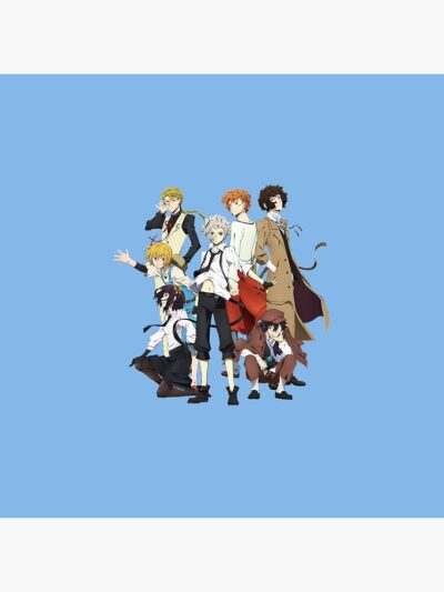 Alternative view of Bungo Stray Dogs Characters Tapestry
