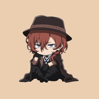 Alternative view of Chuya Nakahara Bungo Stray Dogs Anime Tote Bag