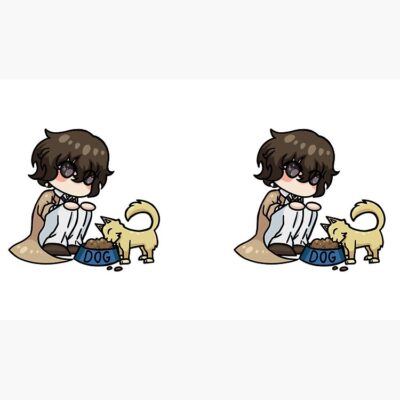 Alternative view of Dazai And A Puppy Mug