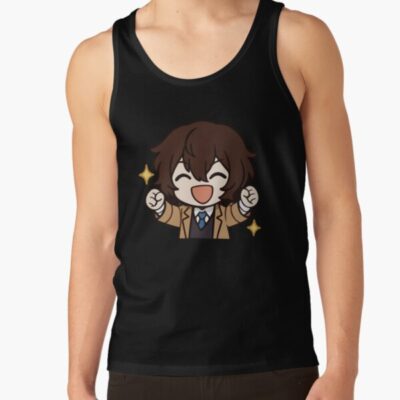 Alternative view of Osamu Dazai Bungo Stray Dogs Smile Tank Top
