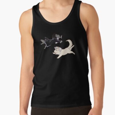 Alternative view of Bungou Stray Dogs Wan Atsushi And Akutagawa Tank Top