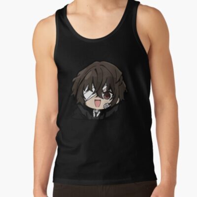 Alternative view of Osamu Dazai Bungo Stray Dogs Anime Tank Top