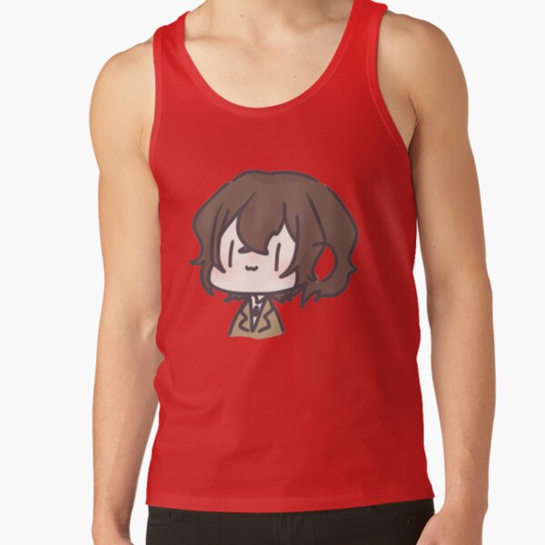 Dazai Version Cute Tank Top - Image 4