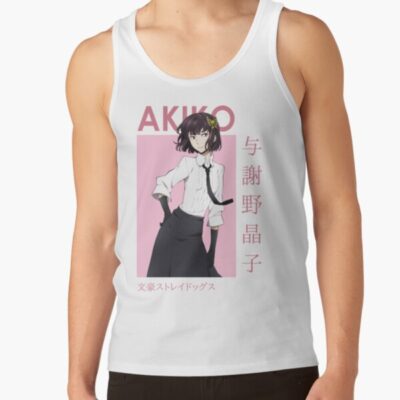 Akiko Yosano Bungou Stray Dogs Card Anime T Shirt Essentiel Tank Top
