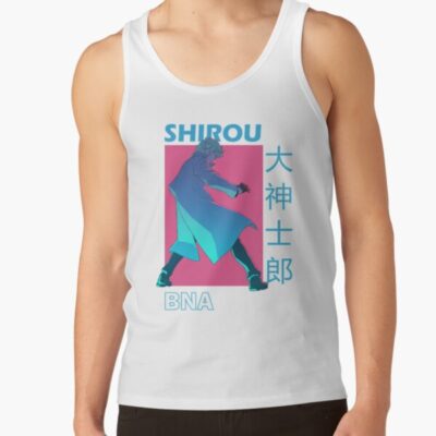 Shirou Ogami Bna Trigger Anime Tank Top