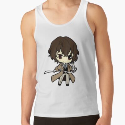 Osamu Dazai Chibi Cute Tank Top