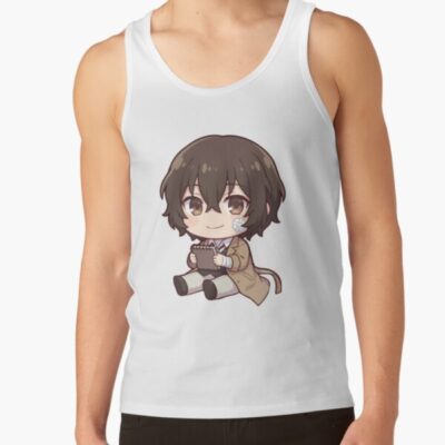 Osamu Dazai Chibi Tank Top