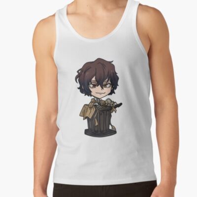 Chibi Dazai Trash Tank Top