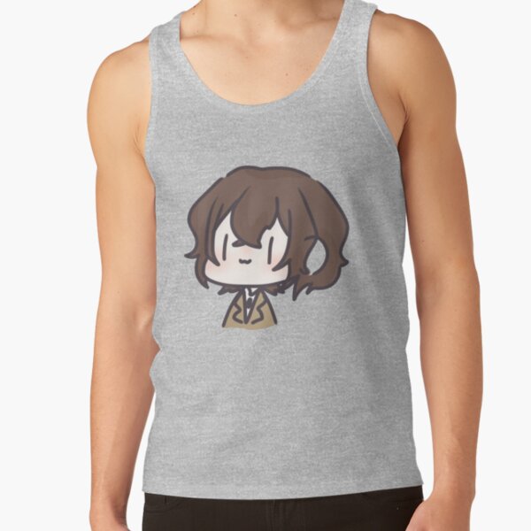 Dazai Version Cute Tank Top - Image 3