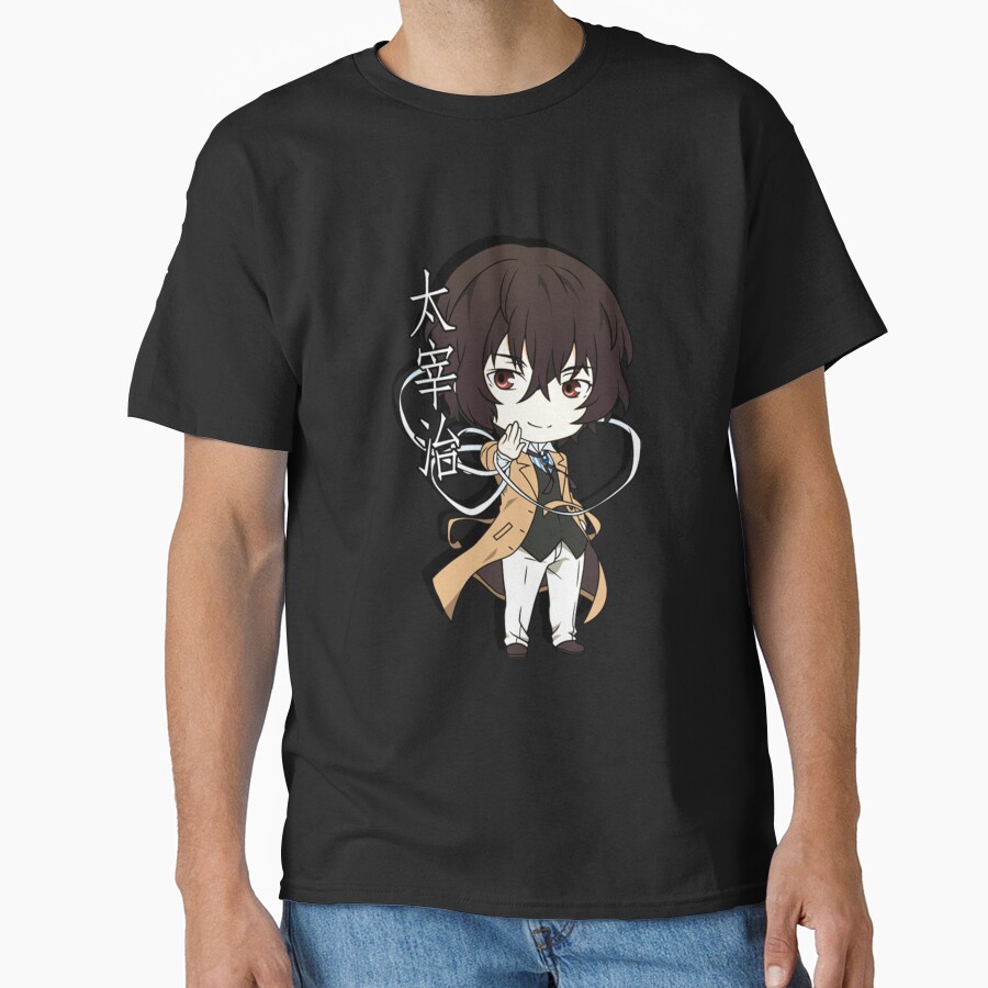Dazai Osamu Bungo Stray Dogs Anime T-shirt - Image 2