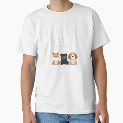 Alternative view of Funny Bongo Stray Real Dogs For Women Who Loves Osamu Dazai Anime T-shirt