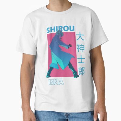 Shirou Ogami Bna Trigger Anime T-shirt