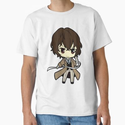 Osamu Dazai Chibi Cute T-shirt