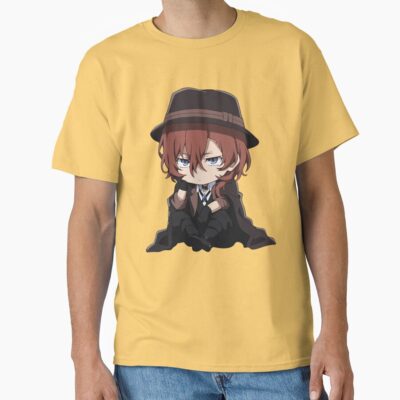 Chuya Nakahara Bungo Stray Dogs Chibi Angry T-shirt
