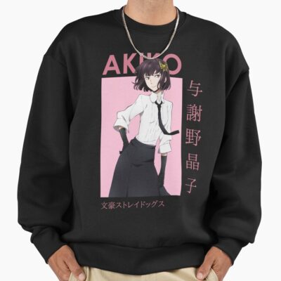 Alternative view of Akiko Yosano Bungou Stray Dogs Card Anime T Shirt Essentiel Sweatshirt
