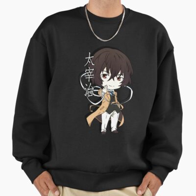 Alternative view of Dazai Osamu Bungo Stray Dogs Anime Sweatshirt